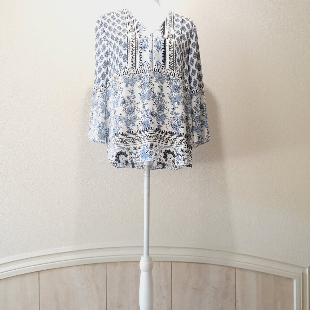 INC Pop-Over Blouse - Picture 5 of 13